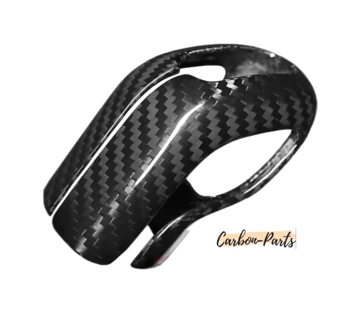 Echt-Carbon Cover für den Schalthebel passend für Hyundai I30 / Kona N-Performance