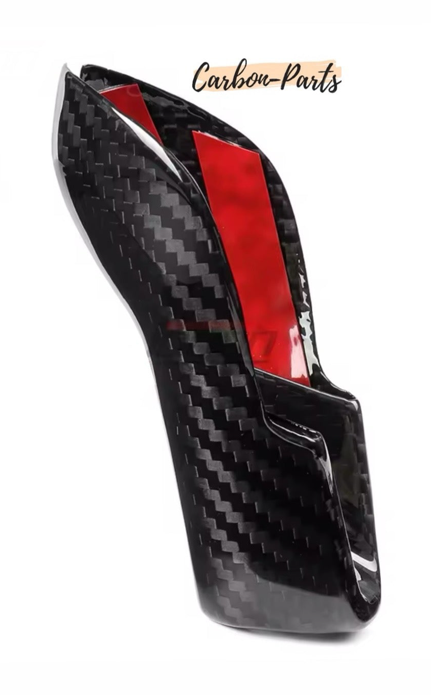 Echt-Carbon Cover für den Schalthebel passend für BMW M2, M3, M4, M8, X3M, X4M, X5M, X6M
