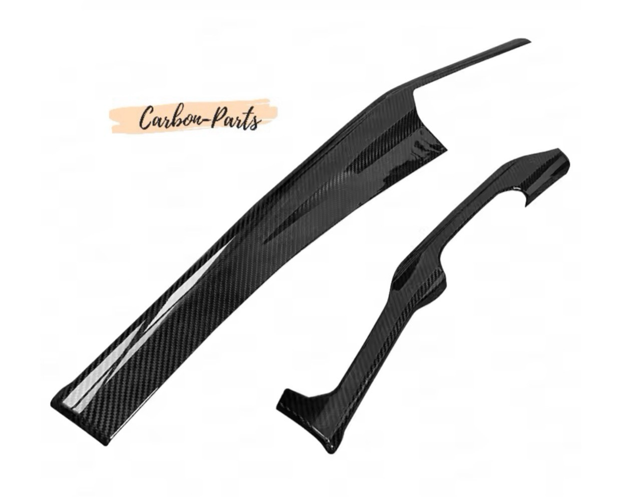 Echt-Carbon Cover für das Armaturenbrett passend für VW Golf 8, GTI, GTD, GTE, R
