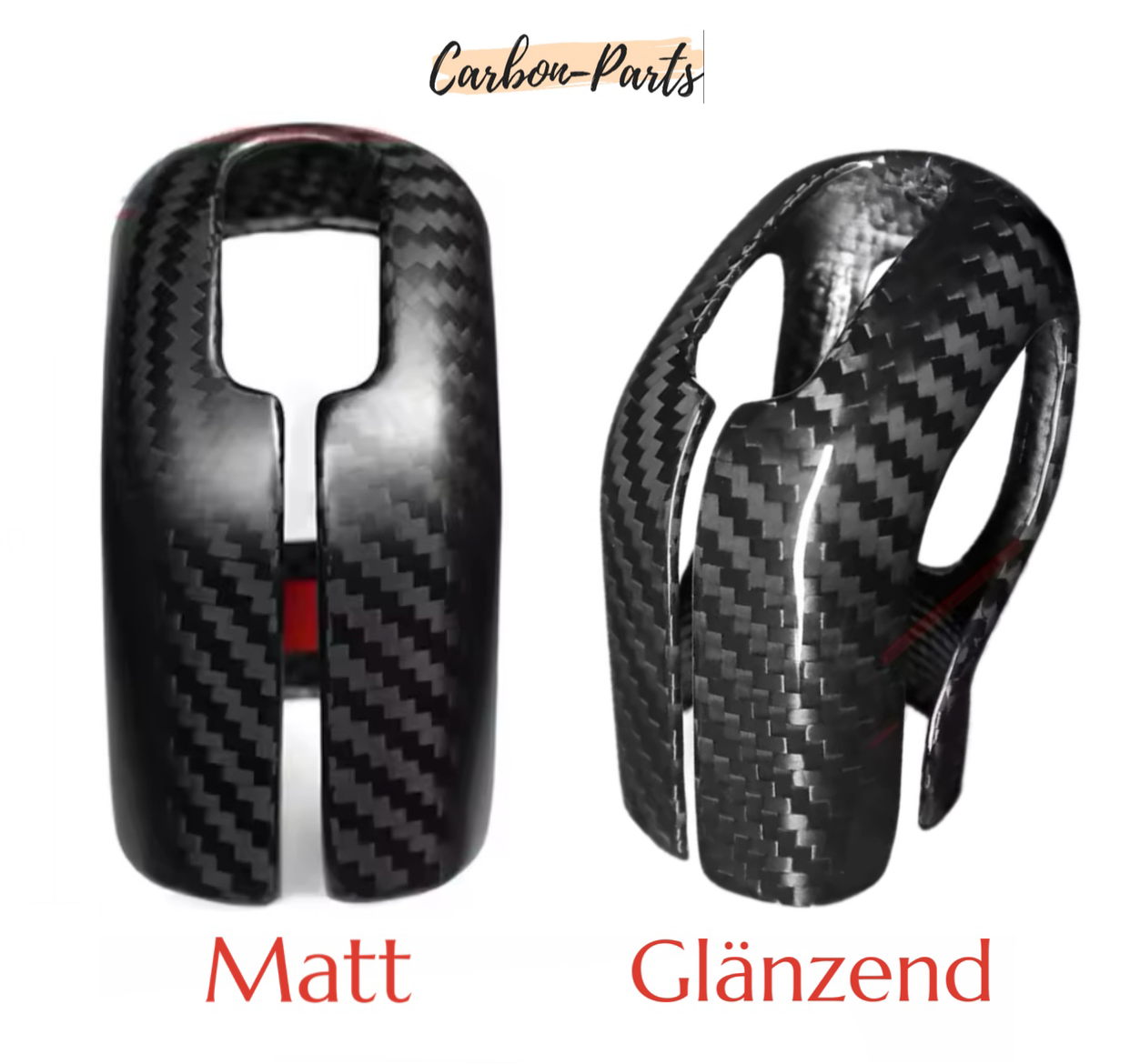 Echt-Carbon Cover für den Schalthebel passend für Hyundai I30 / Kona N-Performance