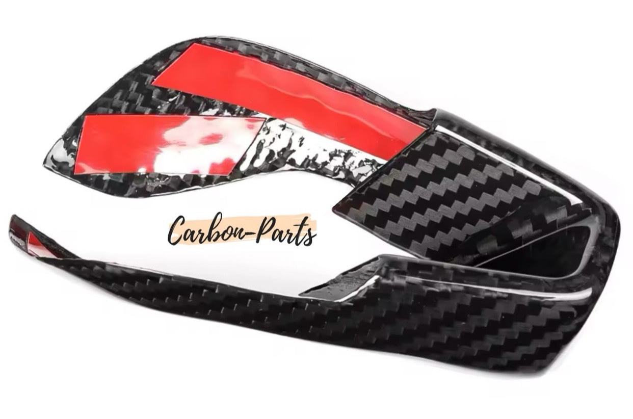 Echt-Carbon Cover für den Schalthebel passend für BMW M2, M3, M4, M8, X3M, X4M, X5M, X6M
