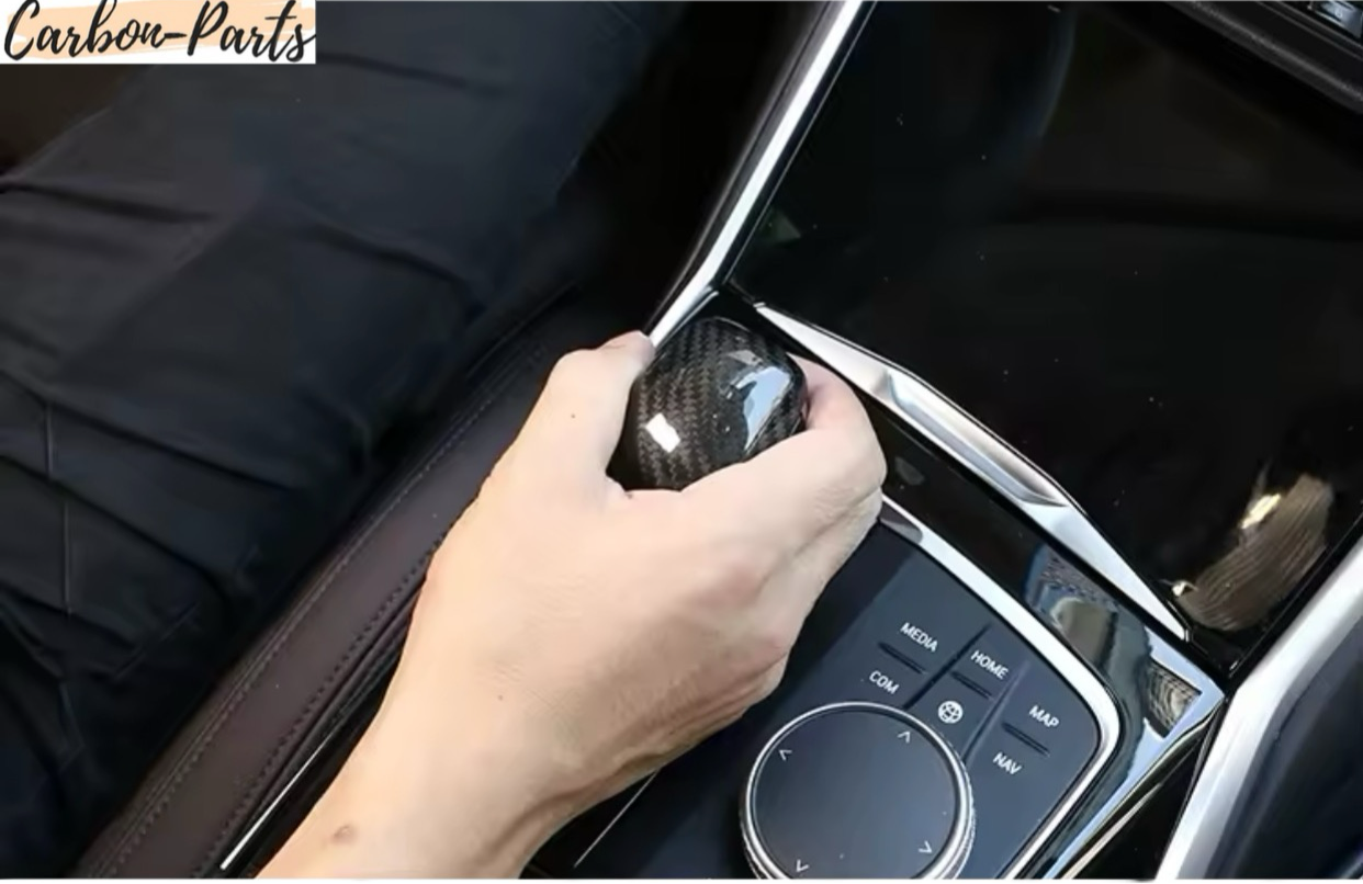 Echt-Carbon Cover für den Schalthebel passend für BMW G-Serie