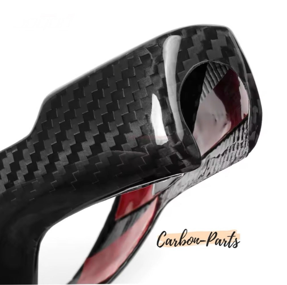 Echt-Carbon Cover für den Schalthebel passend für BMW M2, M3, M4, M8, X3M, X4M, X5M, X6M