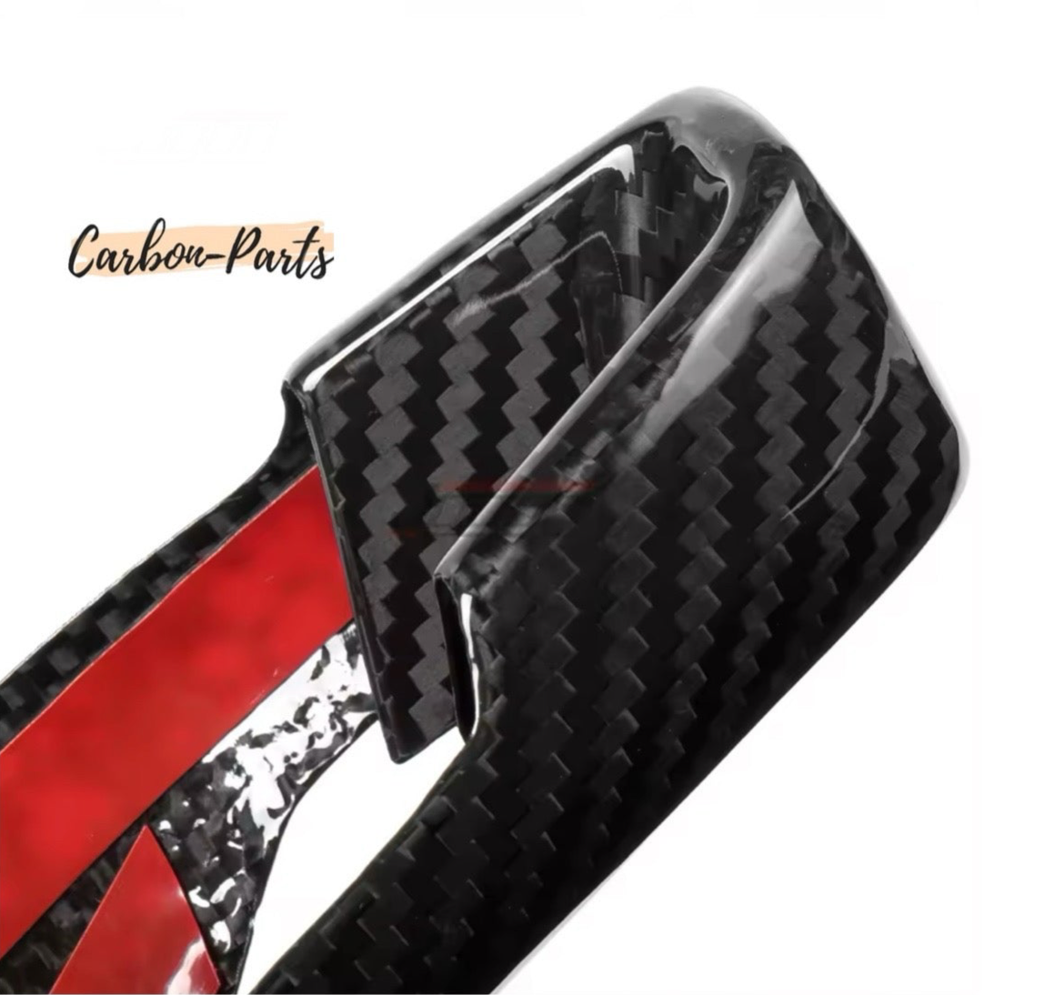 Echt-Carbon Cover für den Schalthebel passend für BMW M2, M3, M4, M8, X3M, X4M, X5M, X6M