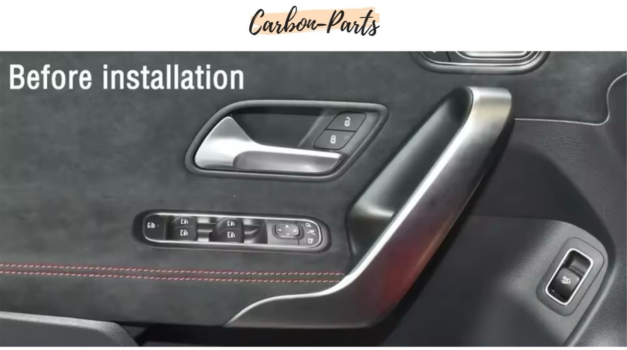 Echt-Carbon Cover Türgriffe passend für Mercedes Benz A-Klasse & CLA (inklusive AMG-Modelle)