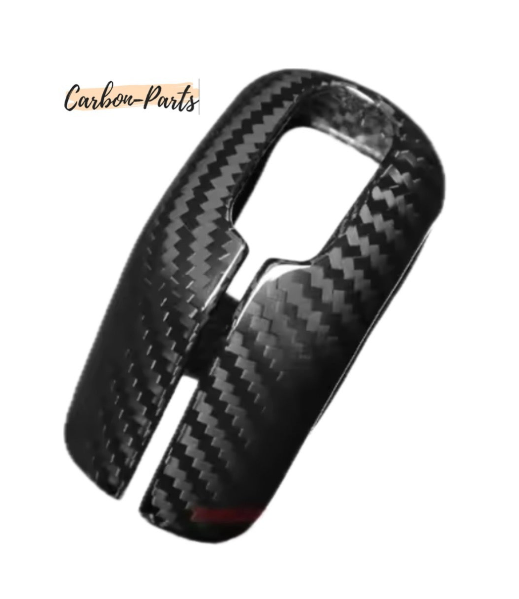 Echt-Carbon Cover für den Schalthebel passend für Hyundai I30 / Kona N-Performance