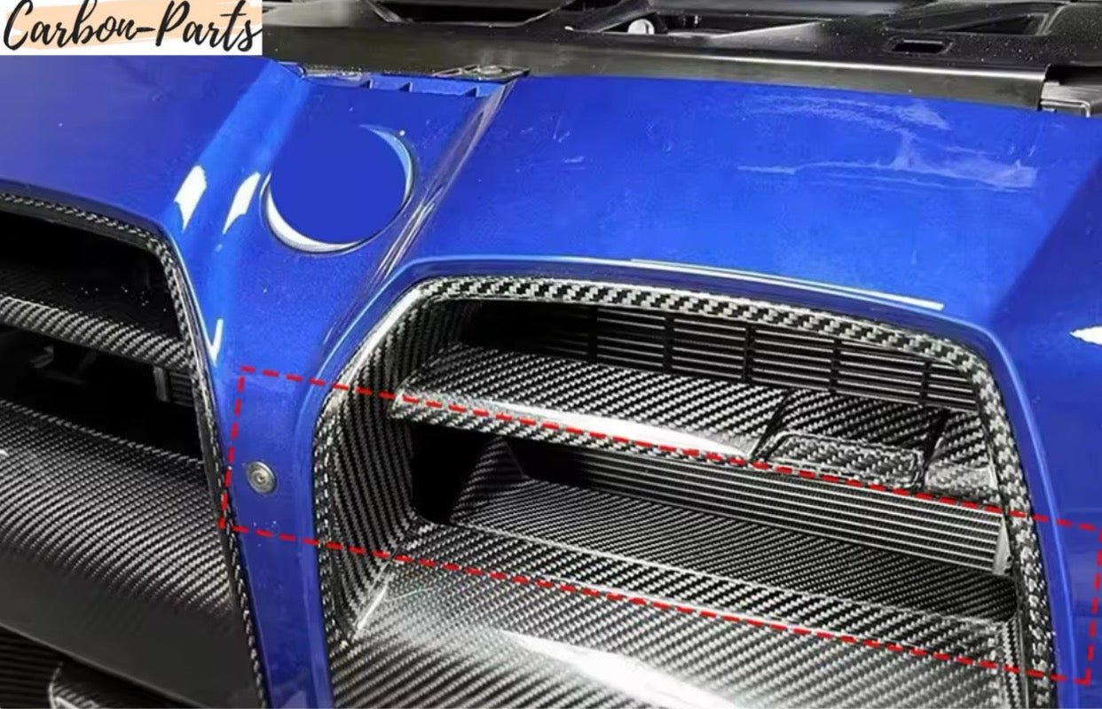 Echt-Carbon Crash-Foam Cover/Abdeckung passend für BMW M3 & M4 G-Serie