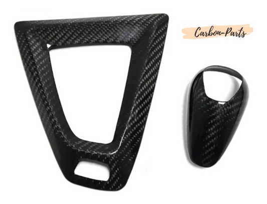 Echt-Carbon Cover für den Schaltrahmen & Schaltknauf passend für BMW M2, M3, M4 F-Serie