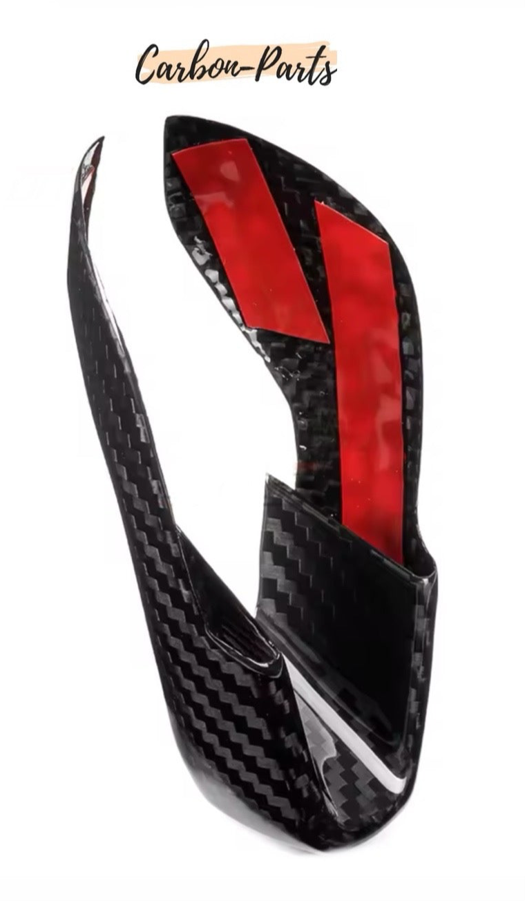 Echt-Carbon Cover für den Schalthebel passend für BMW M2, M3, M4, M8, X3M, X4M, X5M, X6M