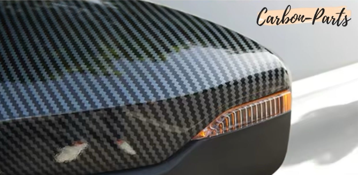 Spiegelkappen Carbon-Optik passend für Audi A3, S3, RS3 8Y