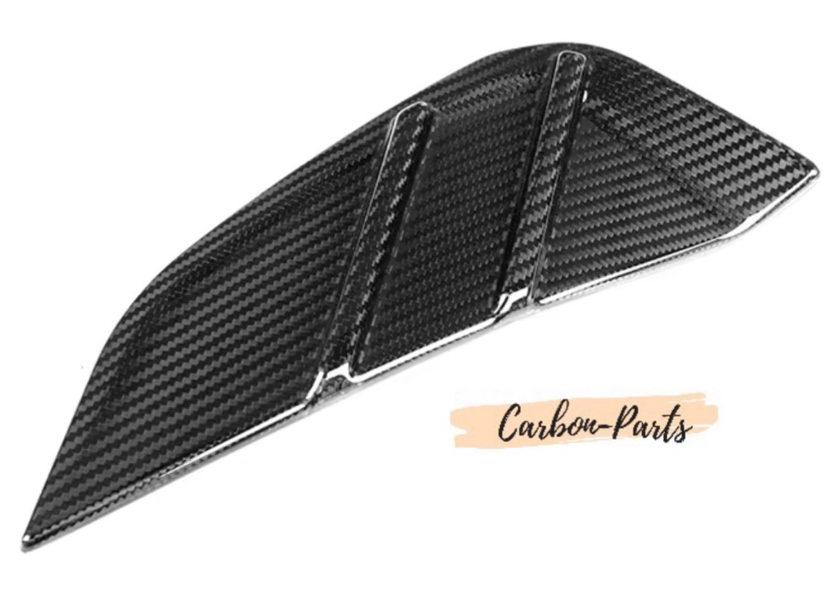 Echt-Carbon Cover/Zierblenden für Lufteinlässe im Kotflügel passend für BMW M3 & M4 G-Serie