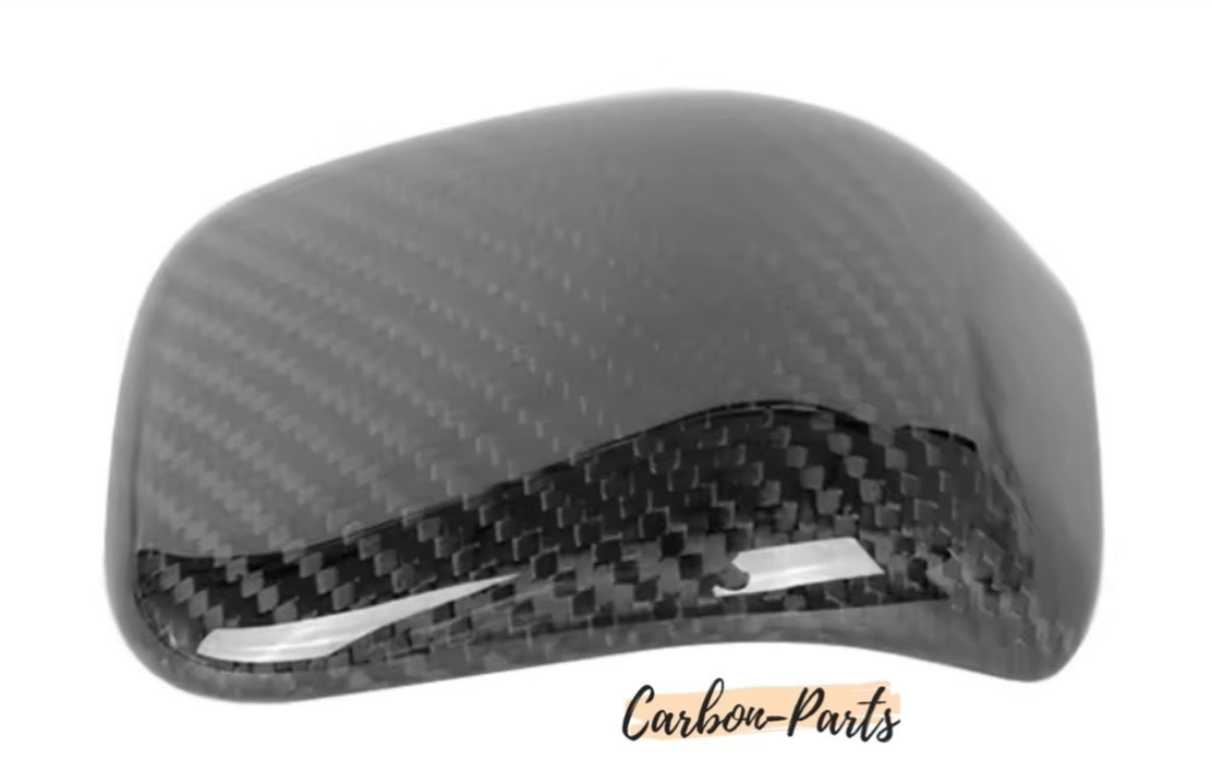 Echt-Carbon Cover Schaltknauf passend für Mercedes Benz A-Klasse & CLA (inklusive AMG-Modelle)