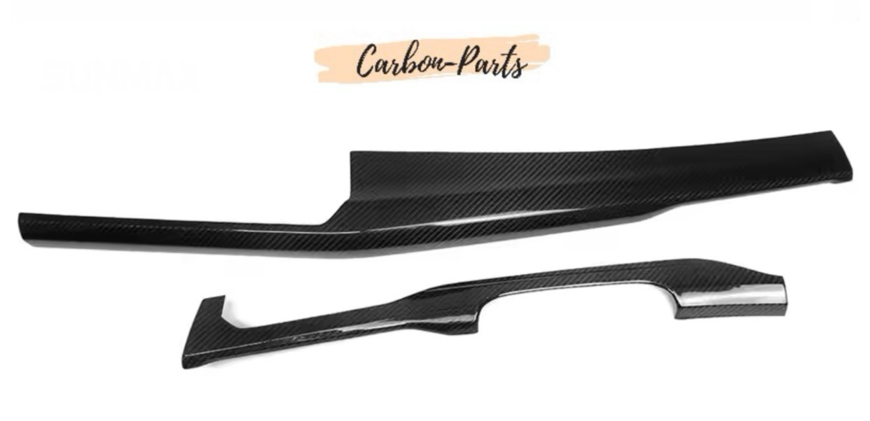 Echt-Carbon Cover für das Armaturenbrett passend für VW Golf 8, GTI, GTD, GTE, R