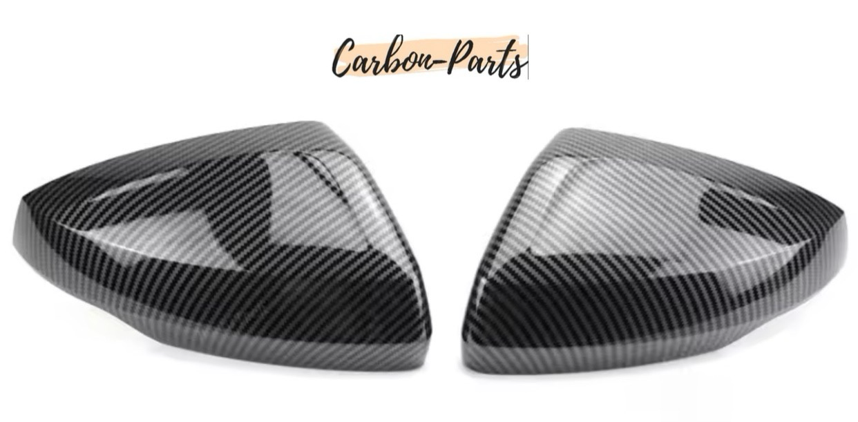 Spiegelkappen Carbon-Optik passend für Volkswagen Polo AW, GTI & Audi A1 GB