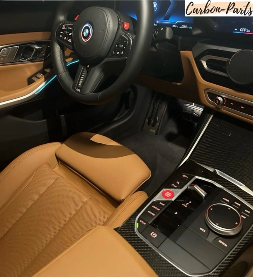 Echt-Carbon Mittelkonsole passend für BMW G-Serie (inklusive M-Modelle)