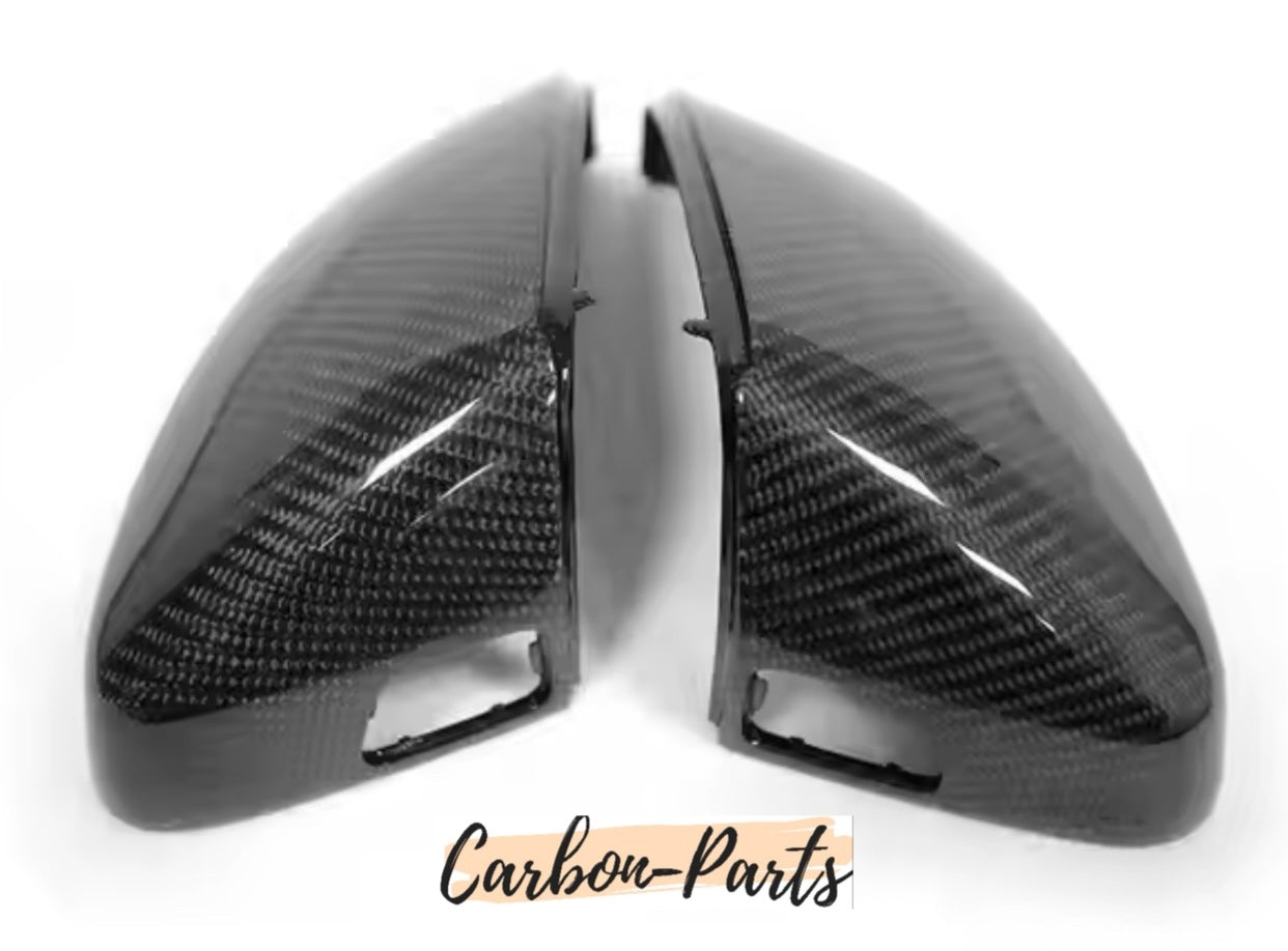 Echt-Carbon Spiegelkappen passend für Audi A3, S3, RS3 8V
