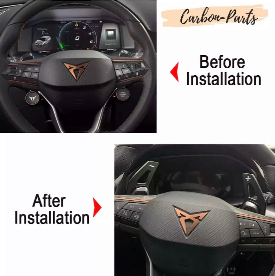Schaltwippen aus Aluminium passend für Seat & Cupra