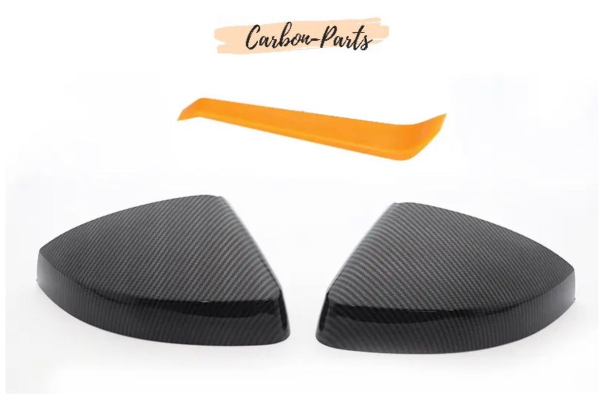 Spiegelkappen Carbon-Optik passend für Audi A3, S3, RS3 8V