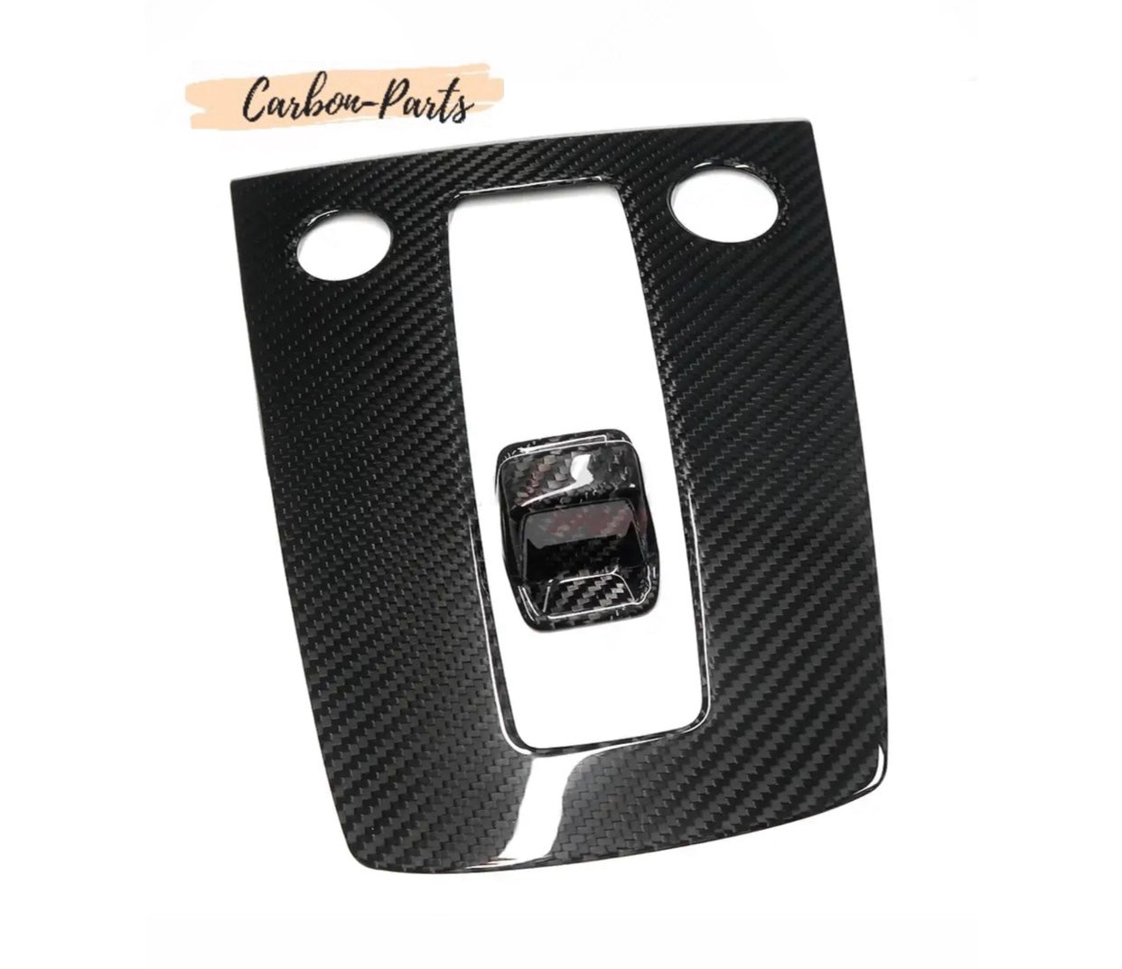 Echt-Carbon Cover für die Mittelkonsole & Schaltknauf passend für Audi A3, S3, RS3 8Y