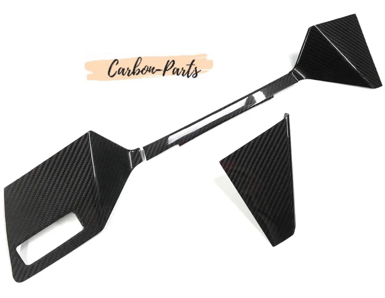 Echt-Carbon Cover für das Armaturenbrett  passend für Audi A3, S3, RS3 8Y