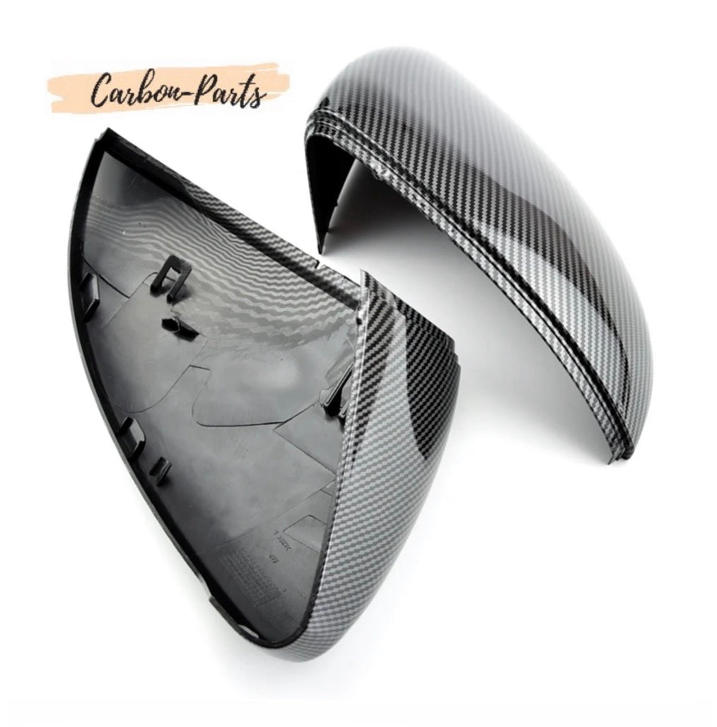Spiegelkappen Carbon-Optik passend für Volkswagen Golf 7, GTI, R
