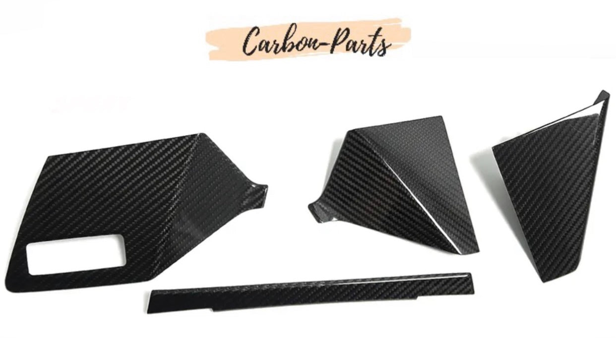 Echt-Carbon Cover für das Armaturenbrett passend für Audi A3, S3, RS3 8Y