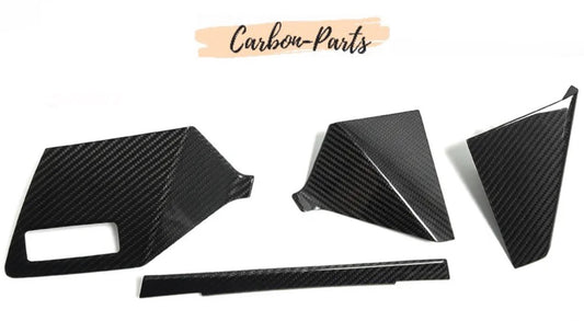 Echt-Carbon Cover für das Armaturenbrett  passend für Audi A3, S3, RS3 8Y