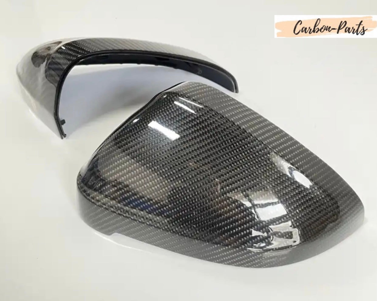 Echt-Carbon Spiegelkappen passend für Audi A4, S4, RS4 B9