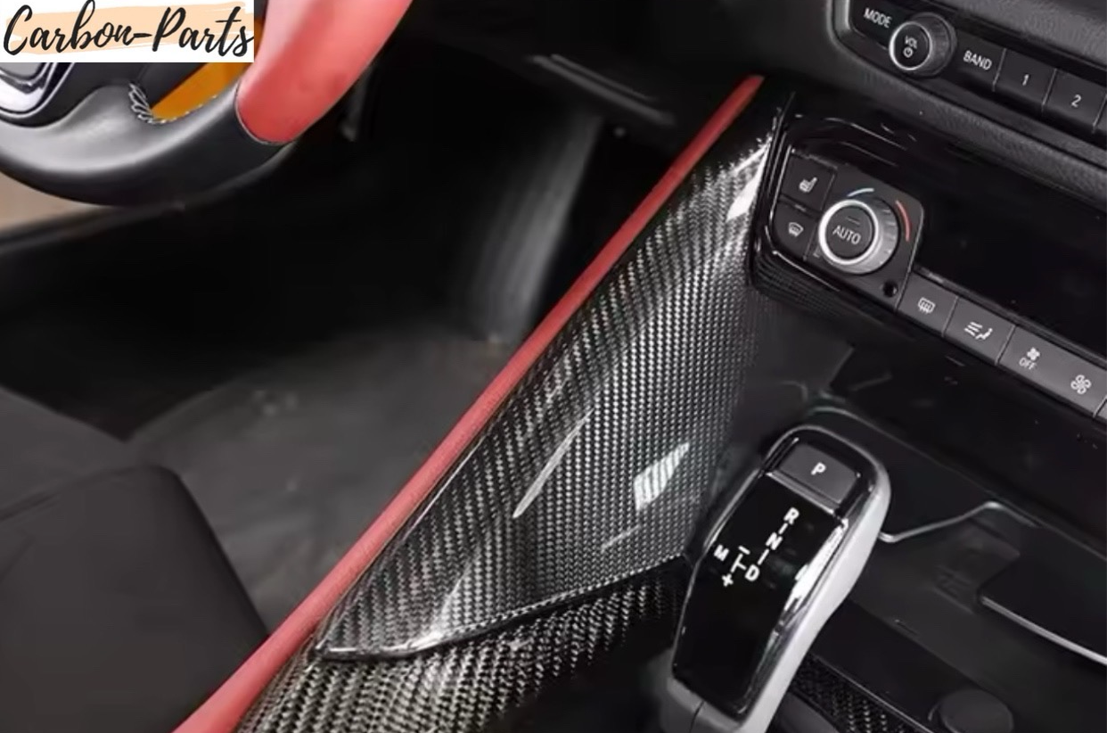 Echt-Carbon Cover für die Mittelkonsole passend für Toyota GR Supra A90