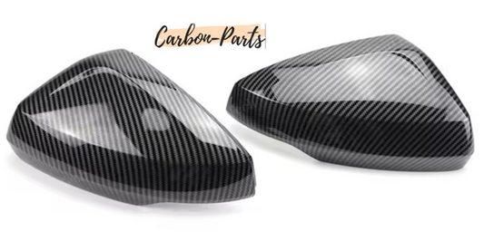 Spiegelkappen Carbon-Optik passend für Volkswagen Polo AW, GTI & Audi A1 GB