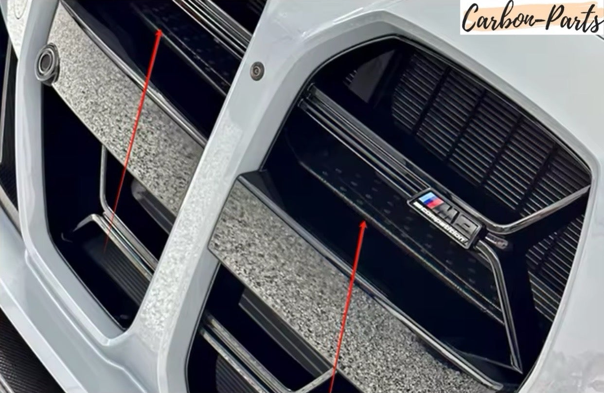 Crash-Foam Cover/Abdeckung, Schwarz Hochglanz passend für BMW M3 & M4 G-Serie