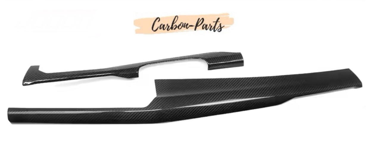 Echt-Carbon Cover für das Armaturenbrett  passend für VW Golf 8, GTI, GTD, GTE, R