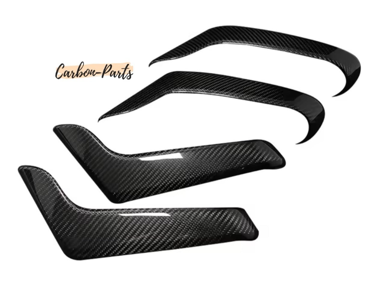 Echt-Carbon Cover Türgriffe passend für Mercedes Benz A-Klasse & CLA (inklusive AMG-Modelle)