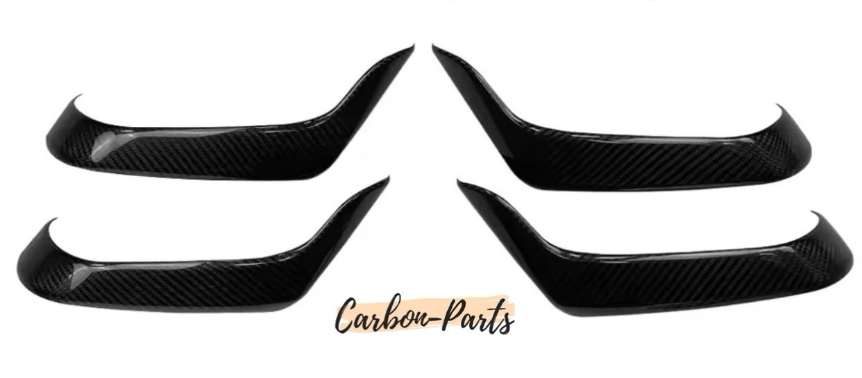 Echt-Carbon Cover Türgriffe passend für Mercedes Benz A-Klasse & CLA (inklusive AMG-Modelle)