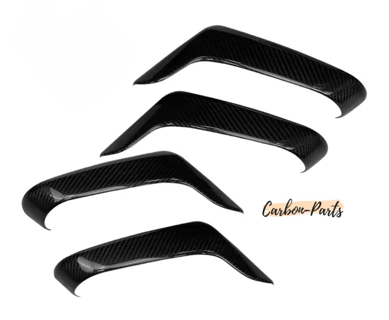 Echt-Carbon Cover Türgriffe passend für Mercedes Benz A-Klasse & CLA (inklusive AMG-Modelle)