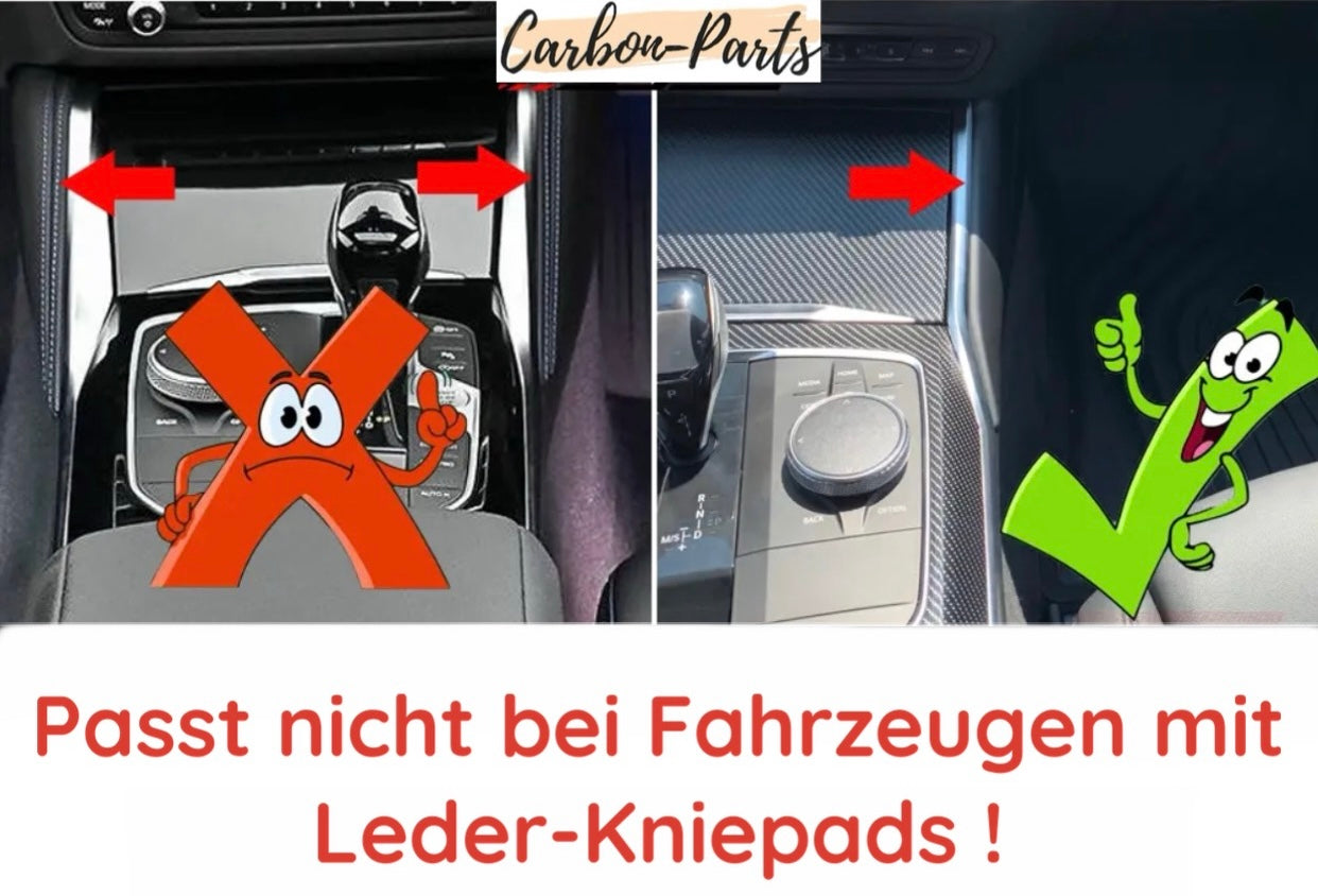 Echt-Carbon Kniepads passend für BMW G-Serie (inklusive M-Modelle)