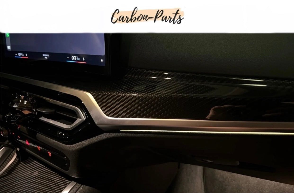Echt-Carbon Dekorleiste (Armaturenbrett) passend für BMW G-Serie