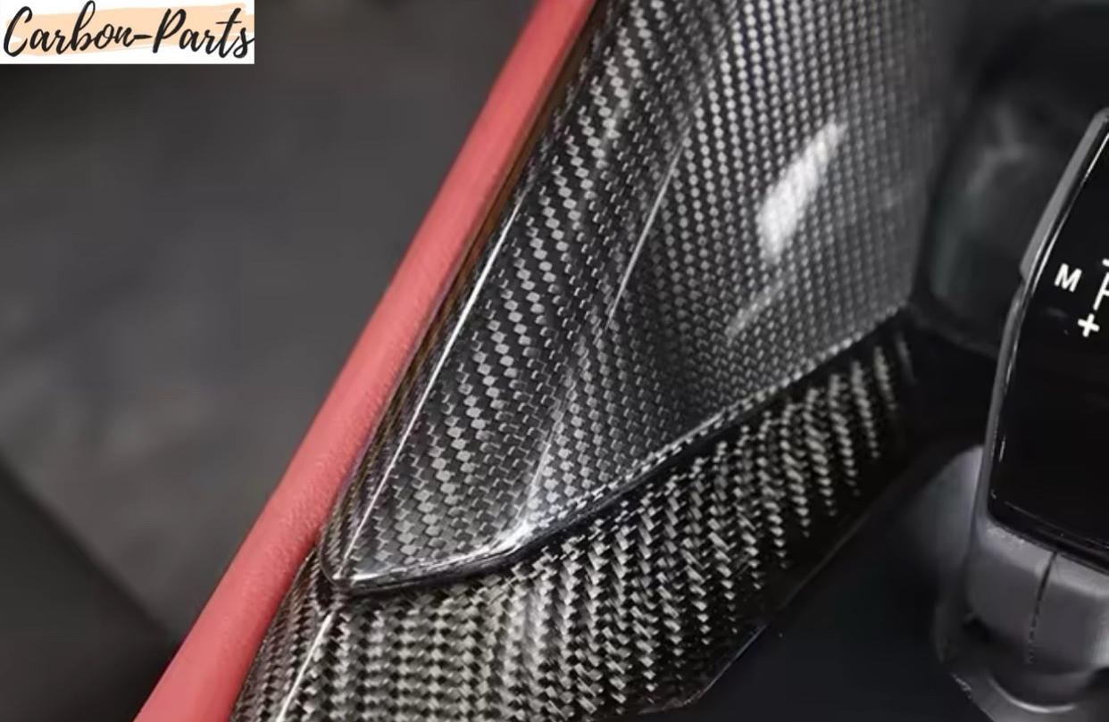 Echt-Carbon Cover für die Mittelkonsole passend für Toyota GR Supra A90