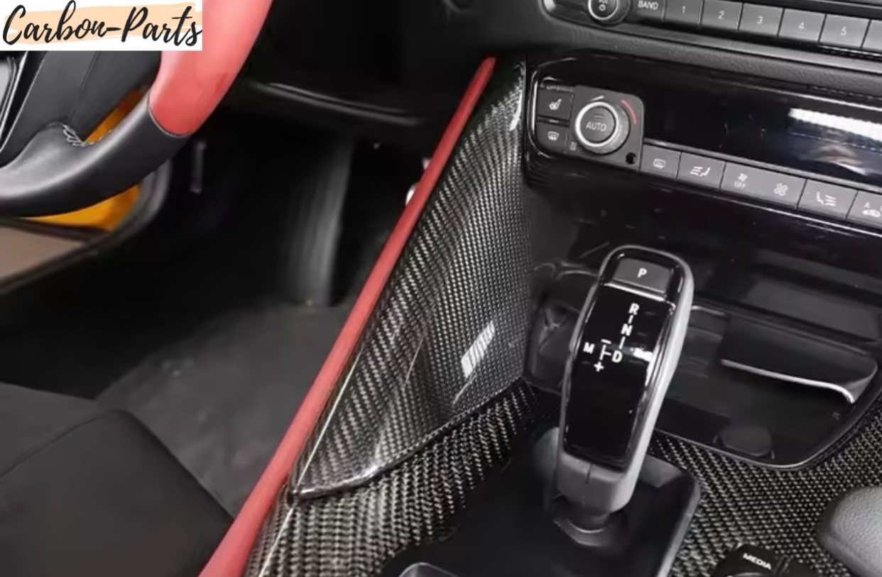 Echt-Carbon Cover für die Mittelkonsole passend für Toyota GR Supra A90