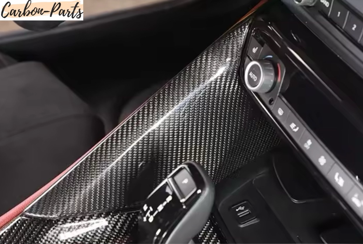 Echt-Carbon Cover für die Mittelkonsole passend für Toyota GR Supra A90